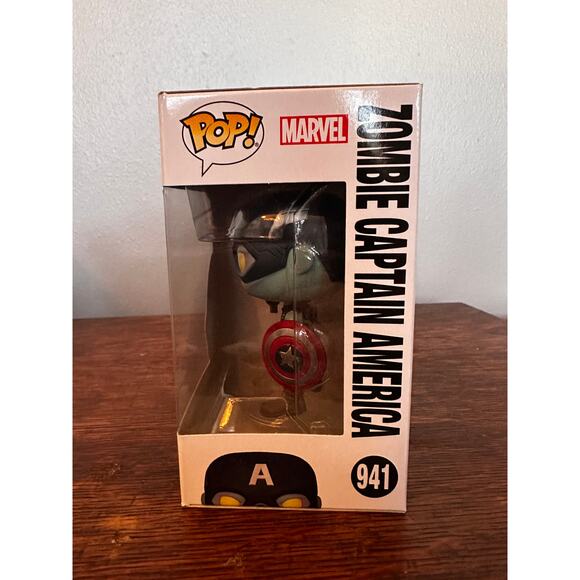 Funko 941 Marvel What IF...? Zombie Captain America - Picture 3 of 7